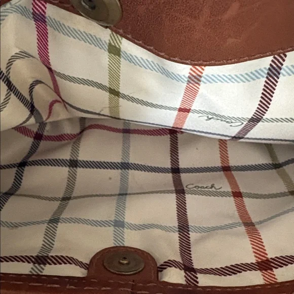 Coach Tan Leather Bleecker Shoulder Bag - Picture 9 of 11